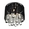 Cwi Lighting Water Drop 4 Light Drum Shade Flush Mount With Chrome Finish 5006C10C-R (B) - alternate 3